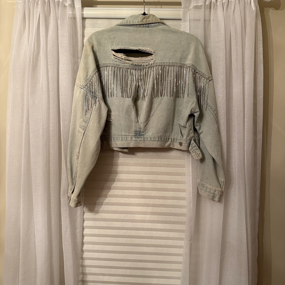 Blue B Women's Faded Denim Jacket
